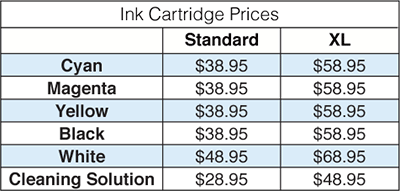 Anajet Compatible Ink Cartridge Prices