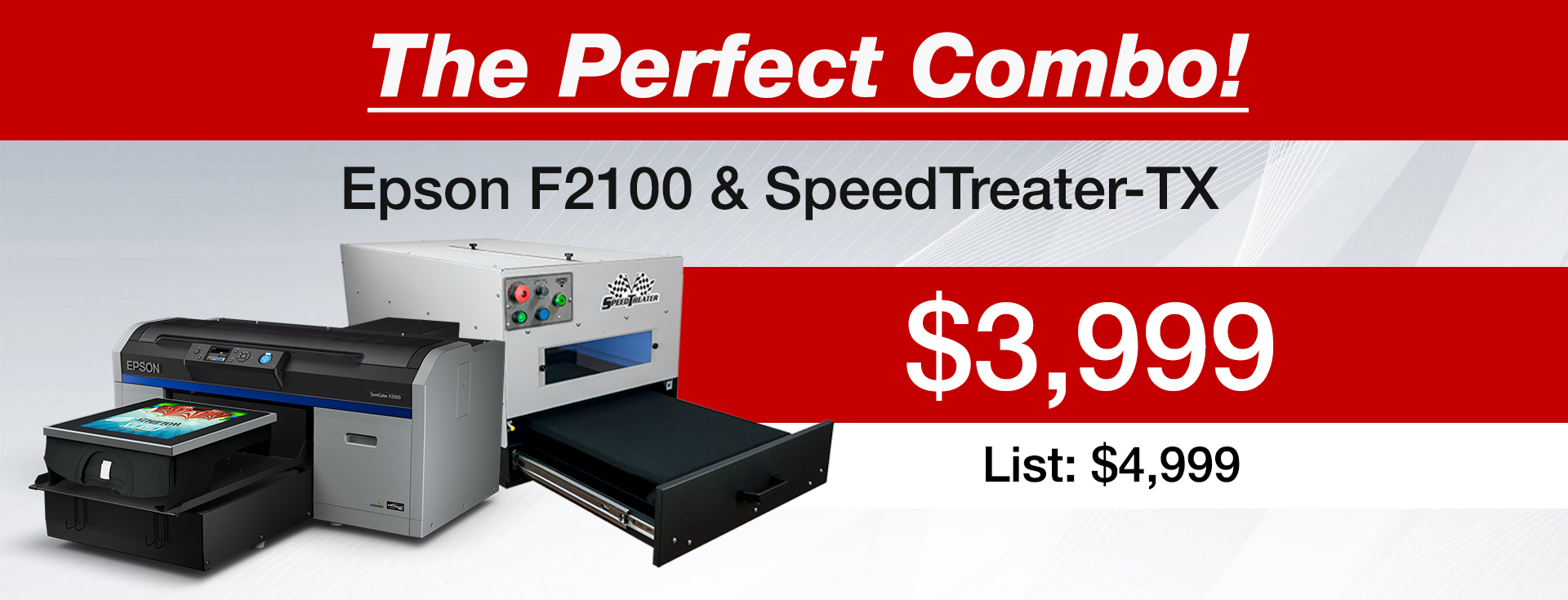 The Perfect Combo - Epson F2100 and SpeedTreater-TX