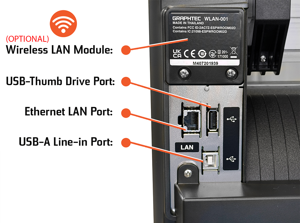 Graphtec CE8000 wireless connection