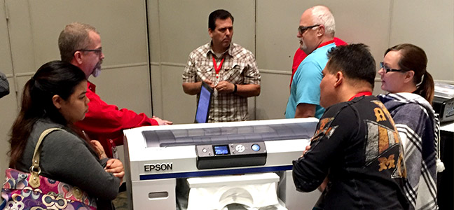 Equipment Zone F2000 DTG Printer Hands-on Demonstration