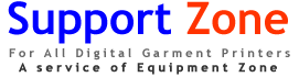 Direct-to-Garment Printer Support Zone - By Equipment Zone